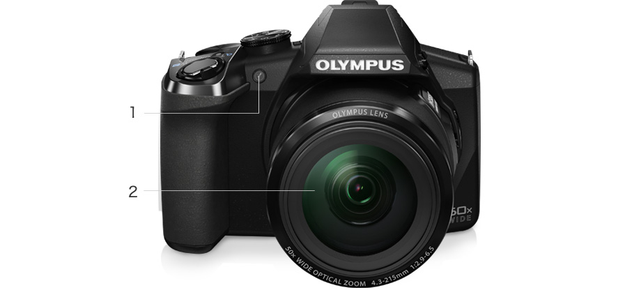 製品外観 SP-100EE | コンパクトデジタルカメラ Sシリーズ