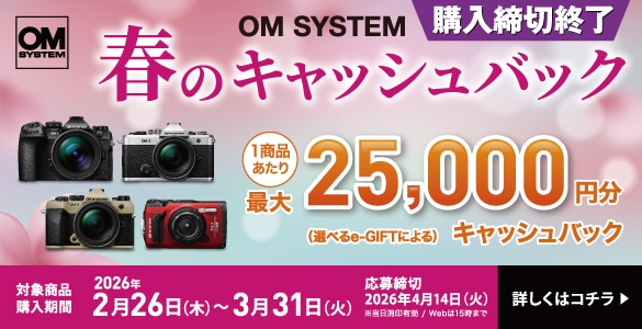 【キャンペーン】春のキャッシュバックキャンペーン