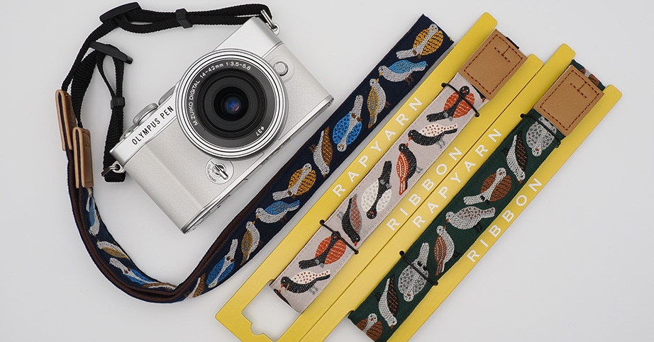 オリボンカメラストラップ