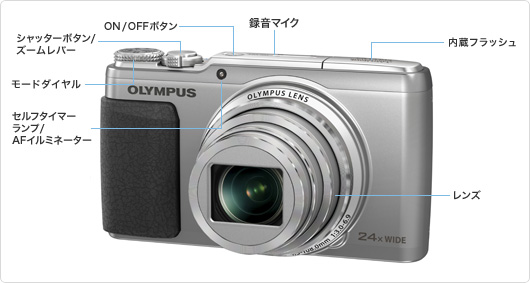 OLYMPUS STYLUS SH-50｜コンパクトデジタルカメラ｜オリンパスイメージング