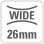 WIDE 26mm