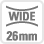 WIDE 26mm