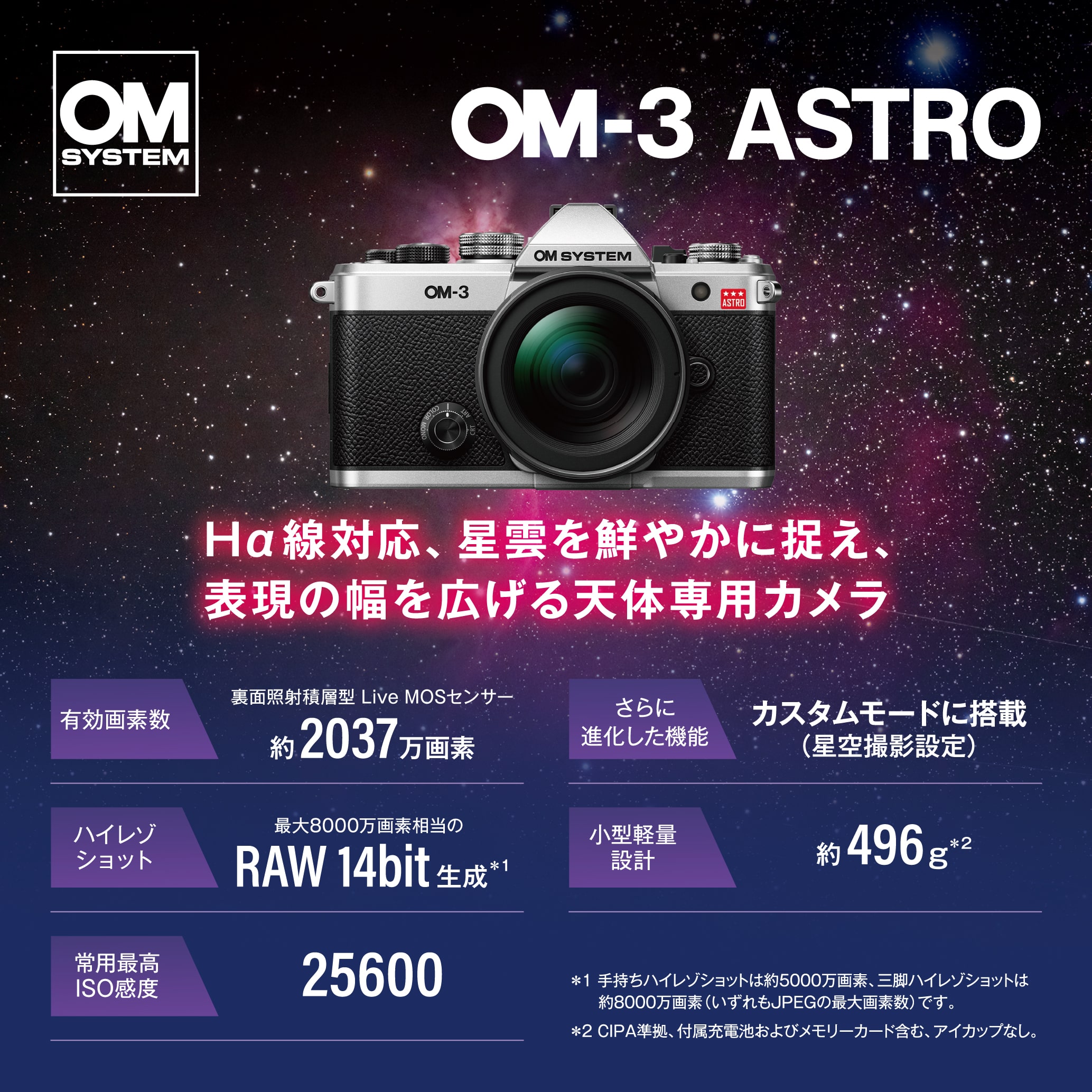 OM-3 ASTRO OM-3 ASTRO