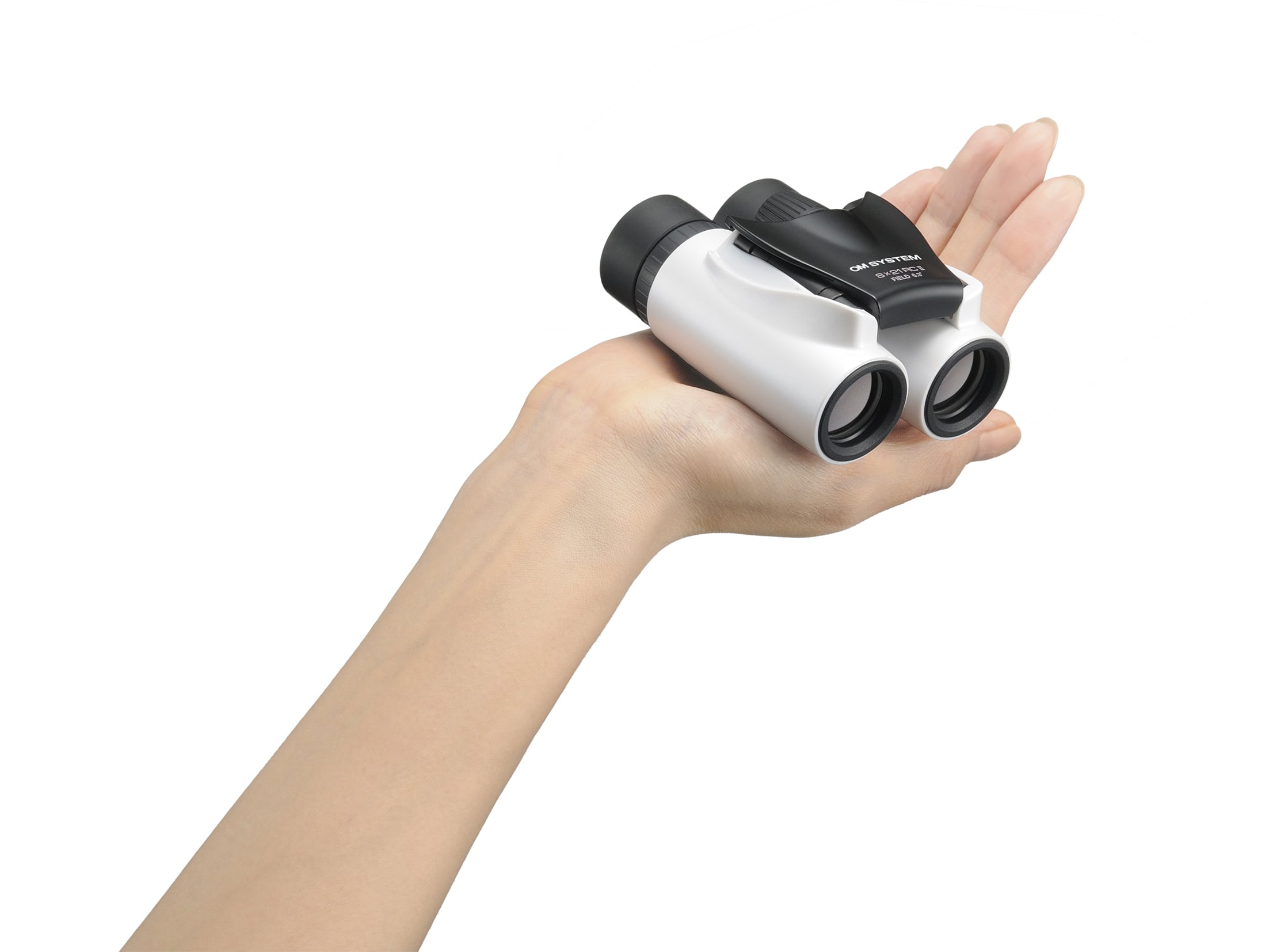 【OM SYSTEMブランド】Trip light 8×21RC II パールホワイト パールホワイト 【OM SYSTEMブランド】Trip light 8×21RC II