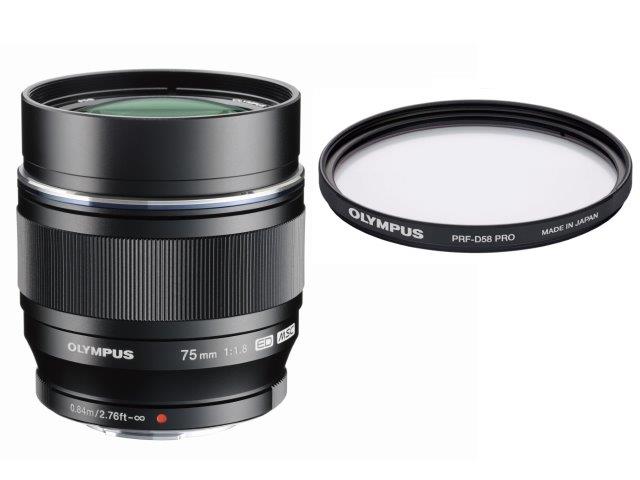 期間限定３０％ＯＦＦ！ 【極美品】オリンパス M.ZUIKO ED 75mm F1.8