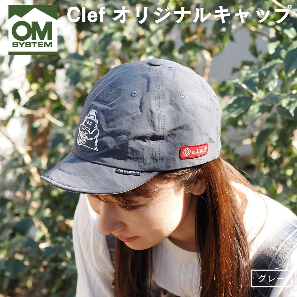 OM SYSTEM x OUTDOOR MONSTER x Clef オリジナルキャップ ブラック ブラック ODM x Clef オリジナルキャップ