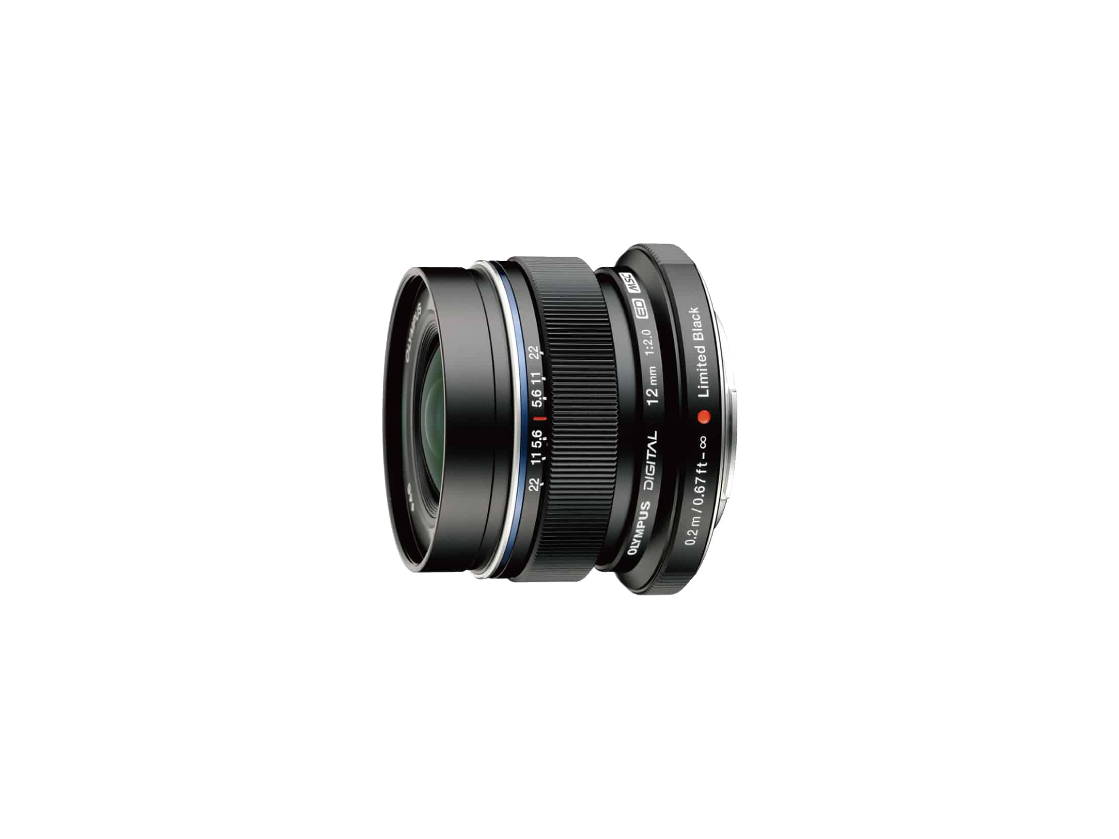 OLYMPUS ZUIKO ED 12mm 2.0 Limited Black | hartwellspremium.com