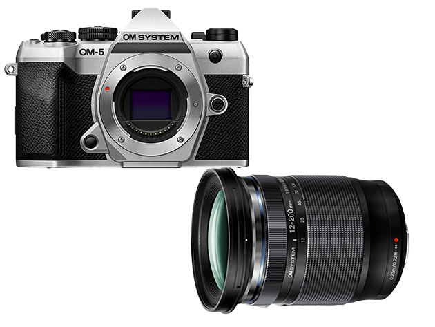 【数量限定】OM-5 Mark II ボディー シルバー+12-200mm F3.5-6.3 <同時購入で通常売価より5000円引き> シルバー OM-5 Mark II ボディー+12-200mm F3.5-6.3