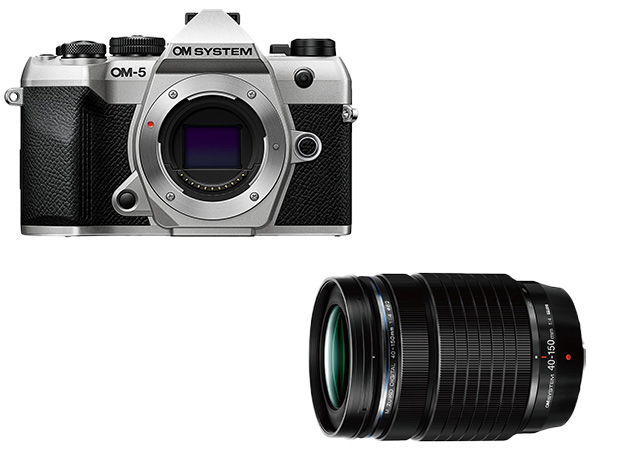 【数量限定】OM-5 Mark II ボディー シルバー+40-150mm F4.0 PRO <同時購入で通常売価より1万円引き> シルバー OM-5 Mark II ボディー+40-150mm F4.0 PRO