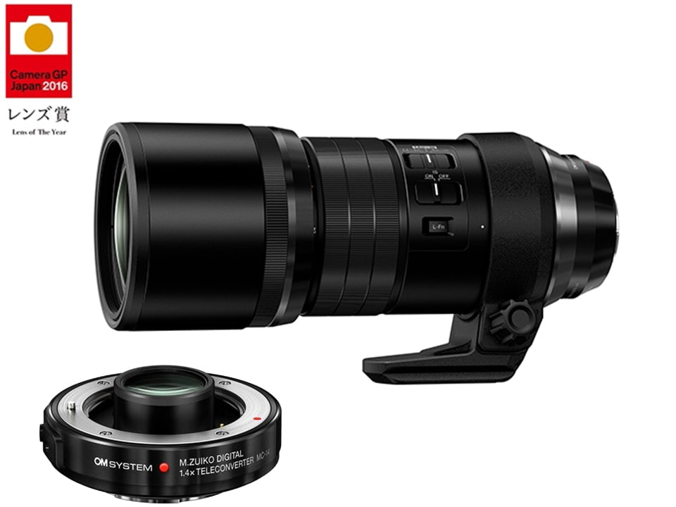 【期間限定:テレコン半額】【OM SYSTEMブランド】M.ZUIKO DIGITAL ED 300mm F4.0 IS PRO + MC-14セット