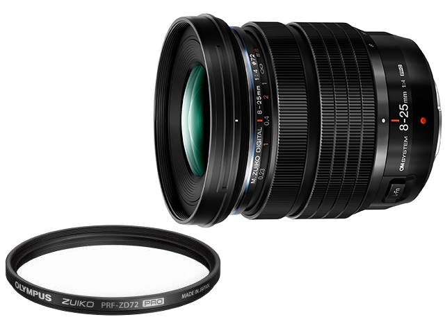 M.ZUIKO DIGITAL ED 8-25mm F4.0 PRO プロテクターセット