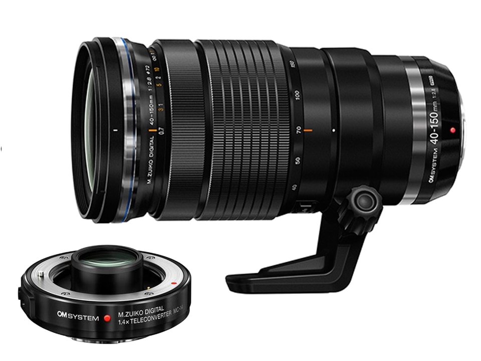 【期間限定:テレコン半額】M.ZUIKO DIGITAL ED 40-150mm F2.8 PRO + MC-14セット