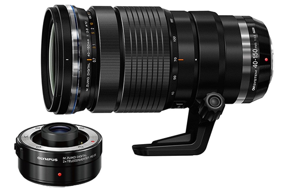 【期間限定:テレコン半額】M.ZUIKO DIGITAL ED 40-150mm F2.8 PRO + MC-20セット