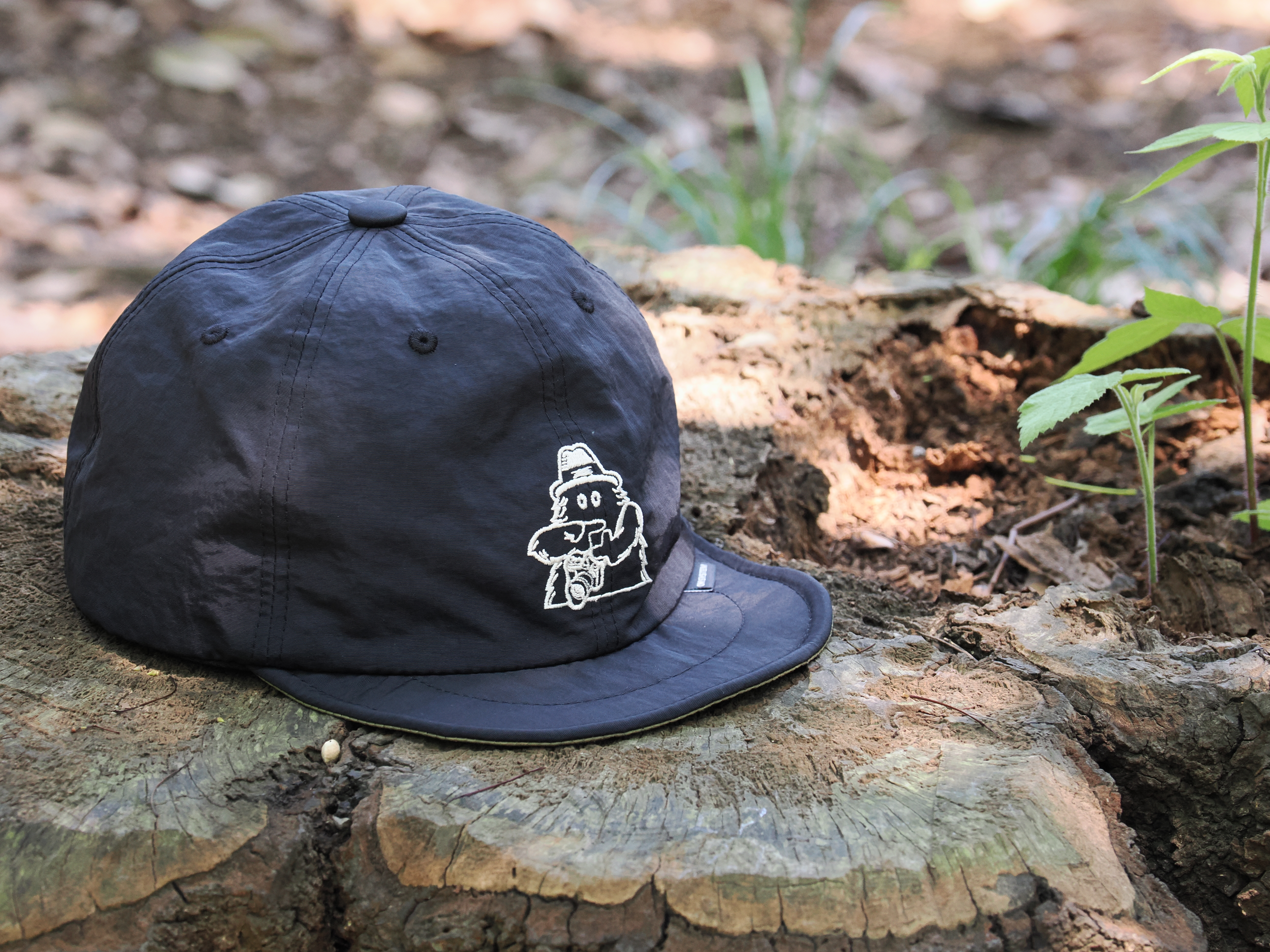 【マイル交換品】OM SYSTEM x OUTDOOR MONSTER x Clef オリジナルキャップ ブラック