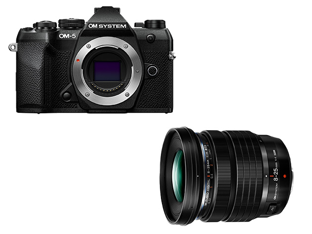 【数量限定】OM-5 Mark II ボディー ブラック+8-25mm F4.0 PRO <同時購入で通常売価より1.5万円引き>