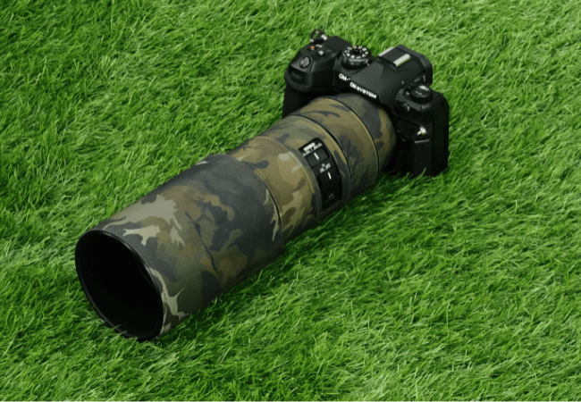 OM SYSTEMオリジナル UN-カモフラージュレンズカバー ED 300mm F4.0 IS PRO用