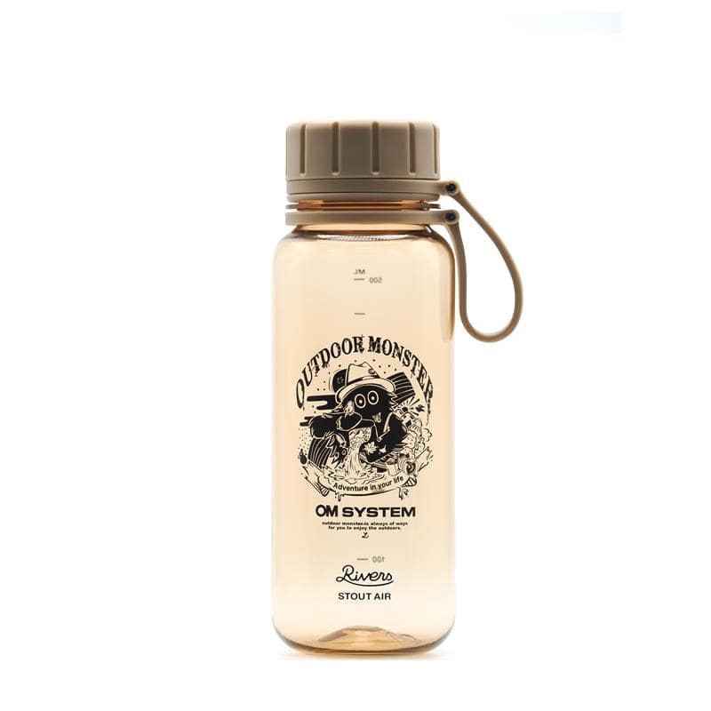 【マイル交換品】OM SYSTEM×OUTDOOR MONSTERマルチユースボトル 550ml ベージュ